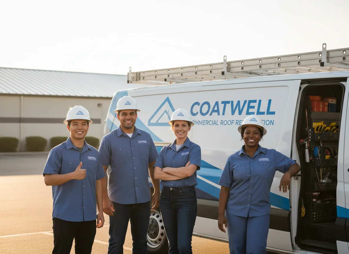 Commercial roof coating company in Amherst, MA